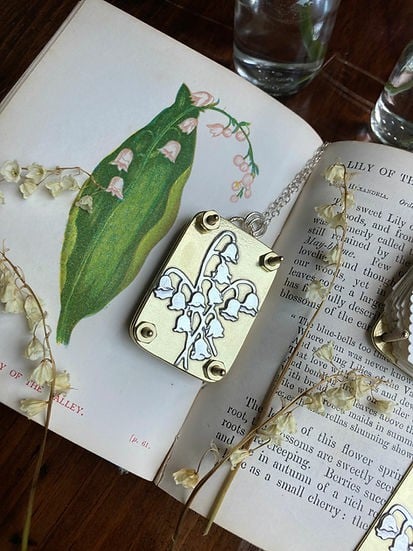Mini Flower Press | Compact Botanical Keepsake Tool | Portable Craft Tool