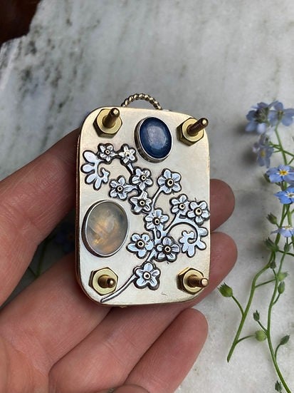 Mini Flower Press | Compact Botanical Keepsake Tool | Portable Craft Tool