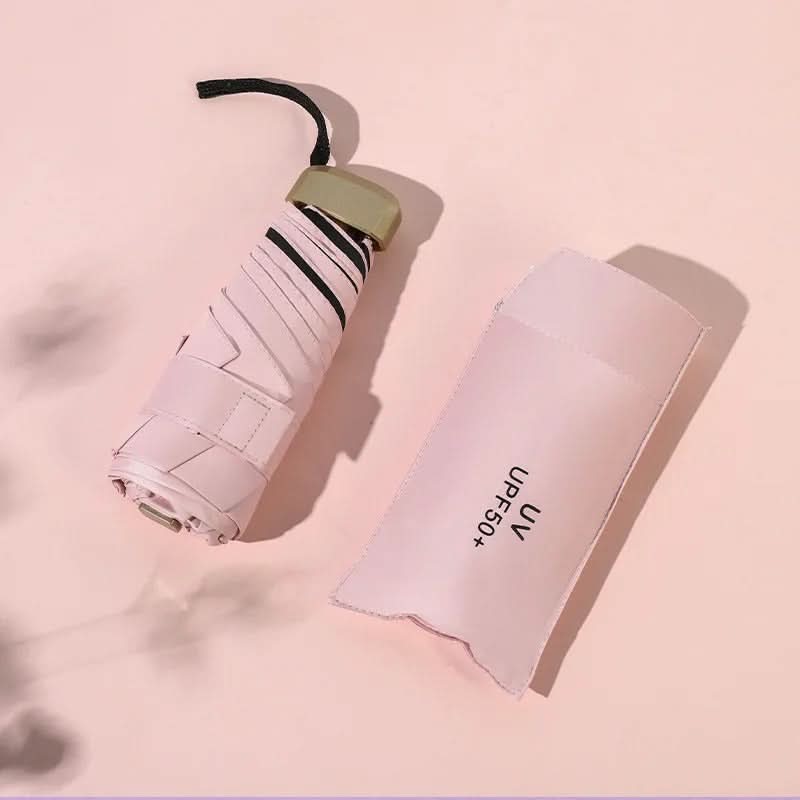 Mini Folding Umbrella – UV Protection & Water-Repellent
