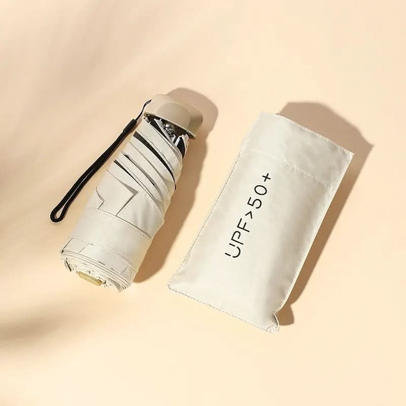 Mini Folding Umbrella – UV Protection & Water-Repellent