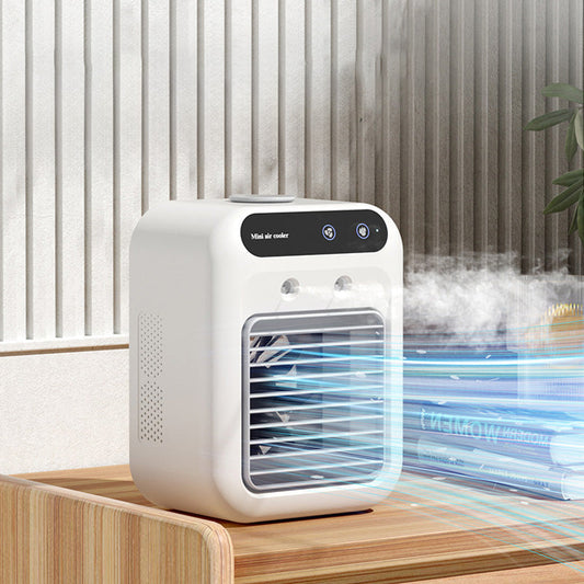Mini Portable Air Conditioner with Cooling and Humidifying Functions