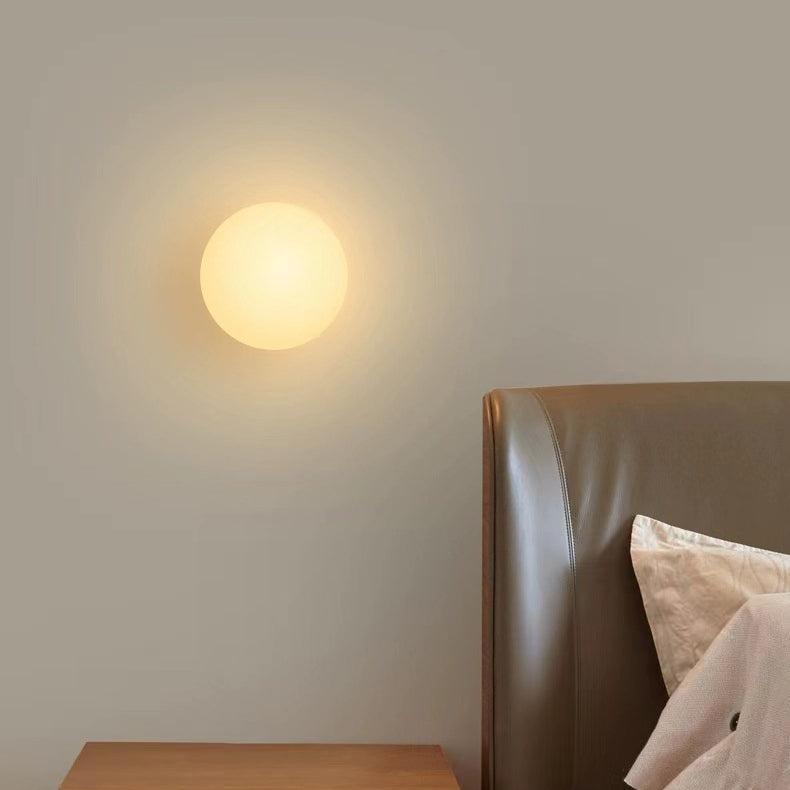 Minimalist Glass Wall Light for Living Room and Bedroom Decoration