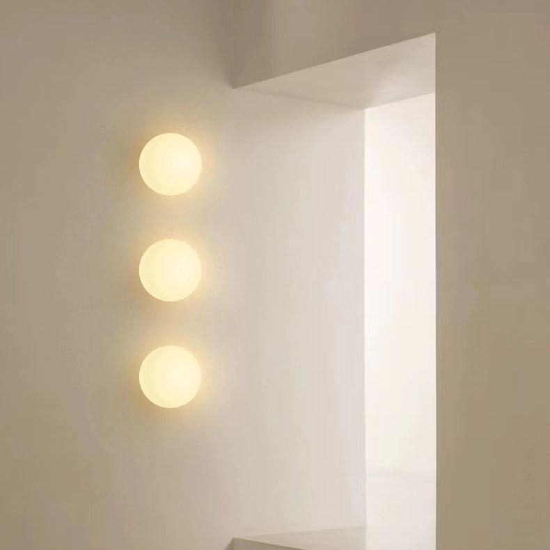 Minimalist Glass Wall Light for Living Room and Bedroom Decoration