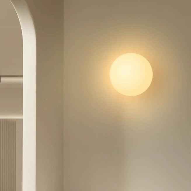 Minimalist Glass Wall Light for Living Room and Bedroom Decoration