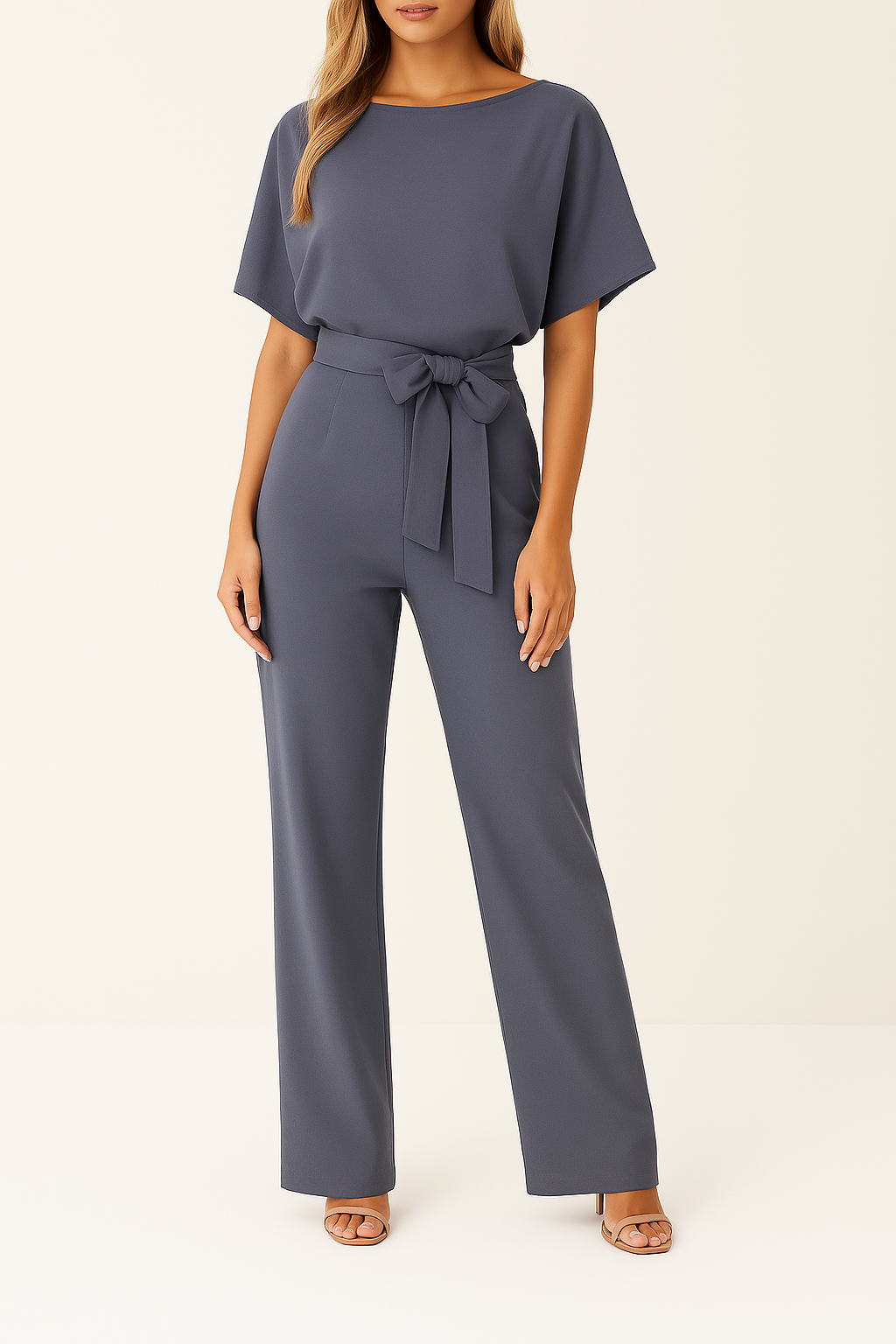 Minimalist Wide-Leg Jumpsuit