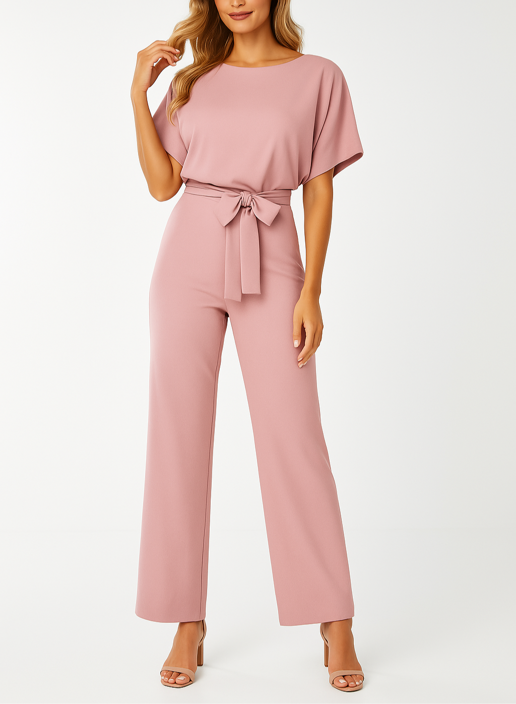 Minimalist Wide-Leg Jumpsuit