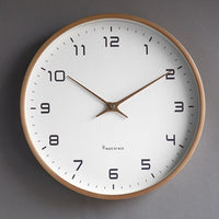 Minimalist Wooden Wall Clock