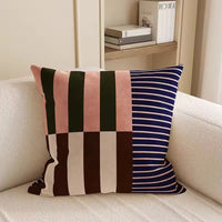 Mod Block Striped Cushion Cover
