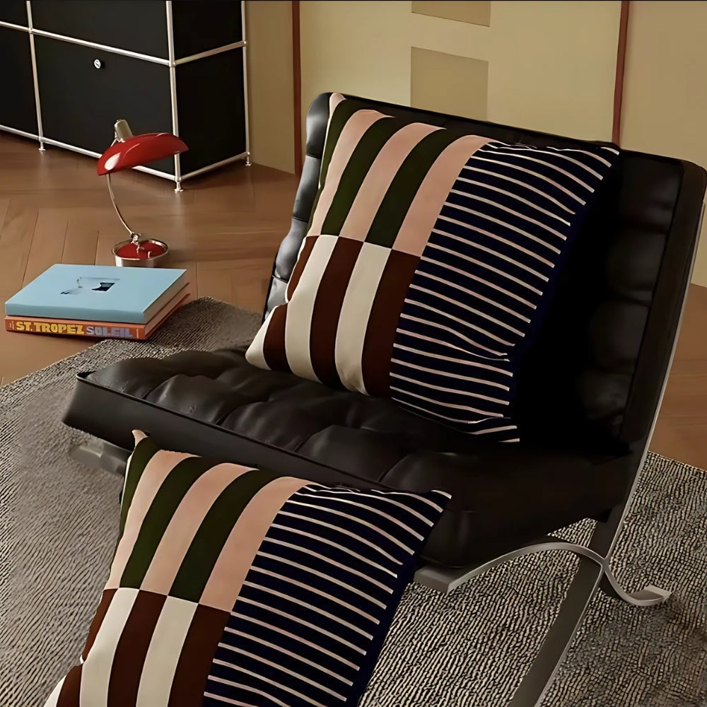 Mod Block Striped Cushion Cover
