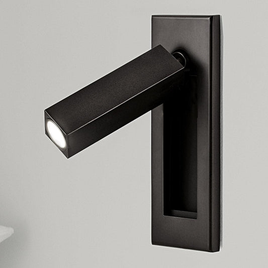 Modern Aluminum LED Wall Lamp - Adjustable Embedded Sconce - Minimalist Lighting