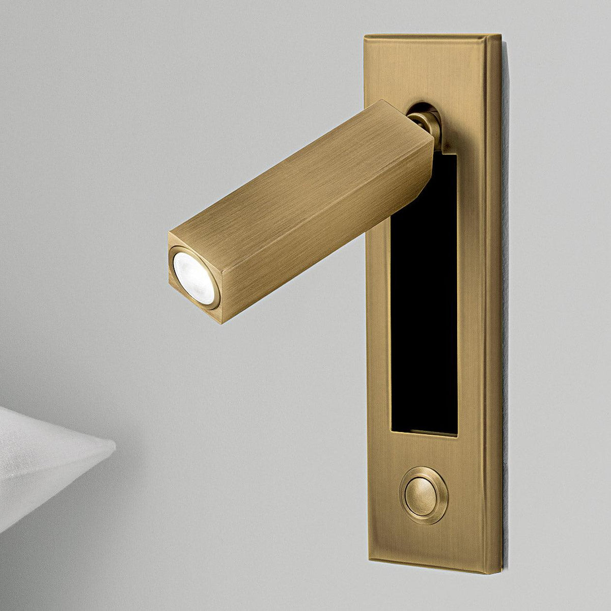 Modern Aluminum LED Wall Lamp - Adjustable Embedded Sconce - Minimalist Lighting