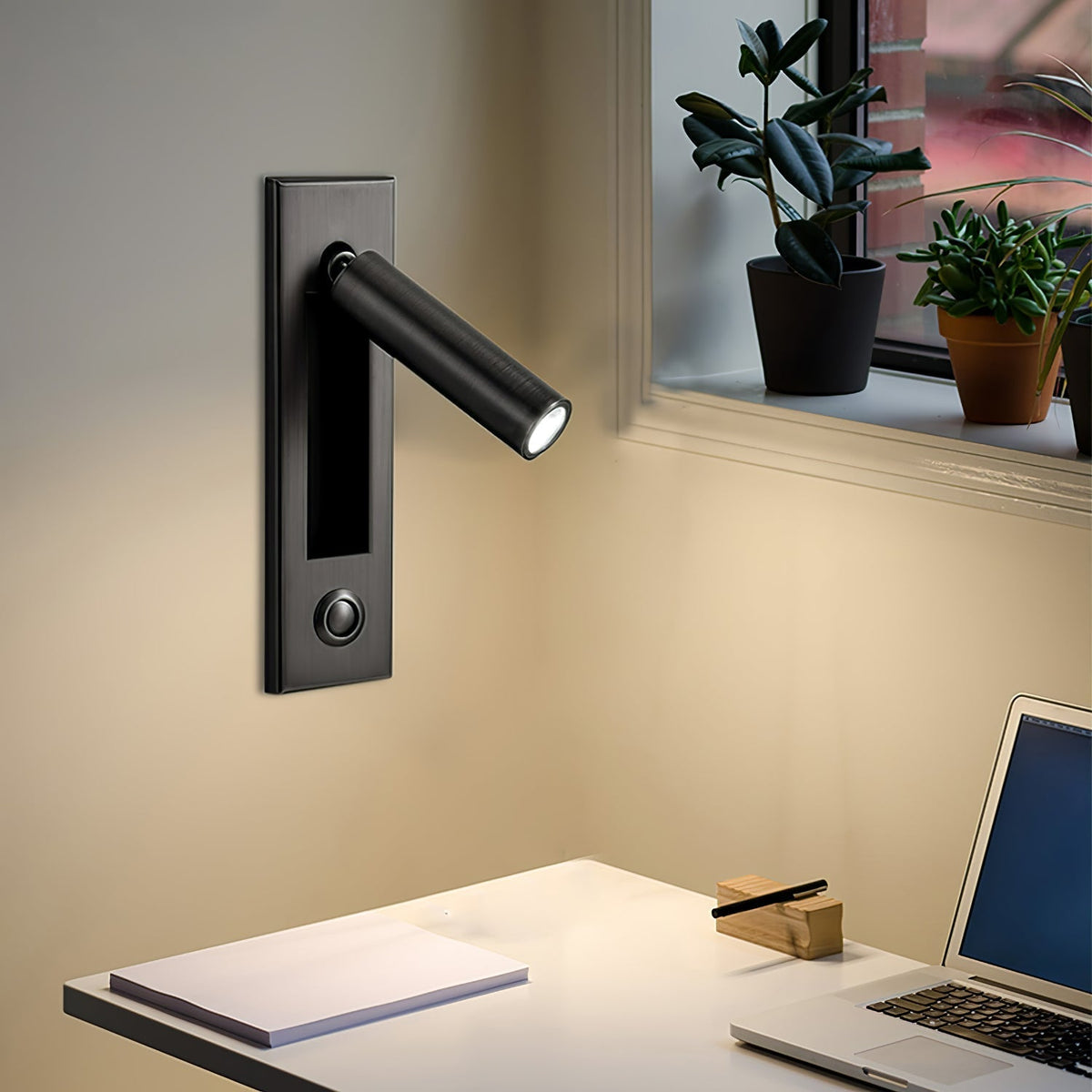 Modern Aluminum LED Wall Lamp - Adjustable Embedded Sconce - Minimalist Lighting