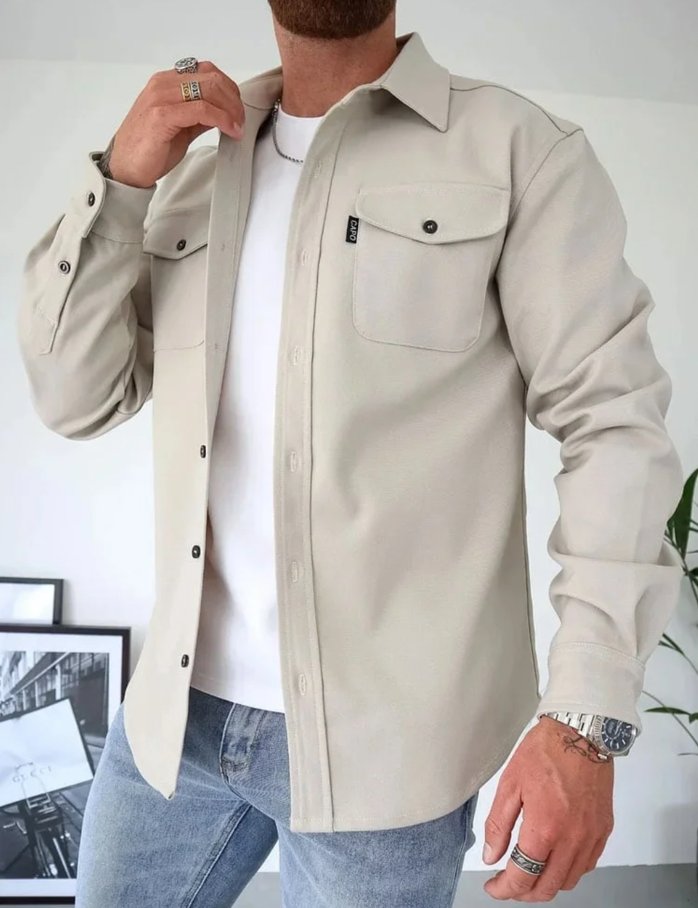 Modern and Stylish Men's Shirt
