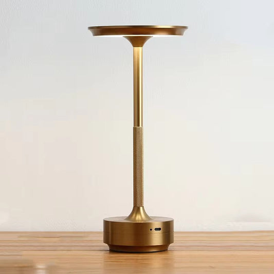 Modern Cordless Table Lamp - Rechargeable with LED Touch Sensor