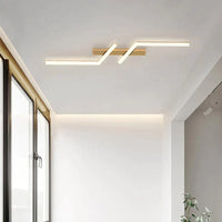 Modern LED Ceiling Light with Sleek Linear Design