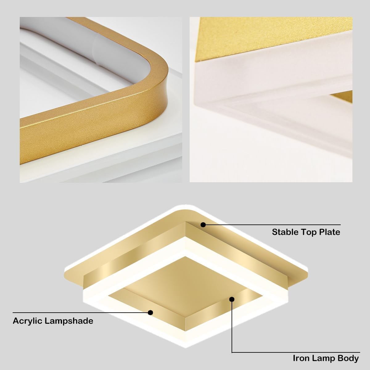 Modern LED Ceiling Lights for Hallways