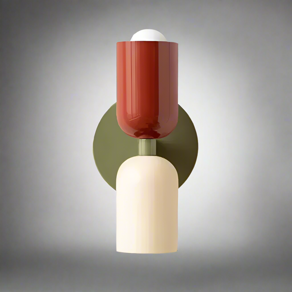 Modern Scandinavian Metal Wall Sconce
