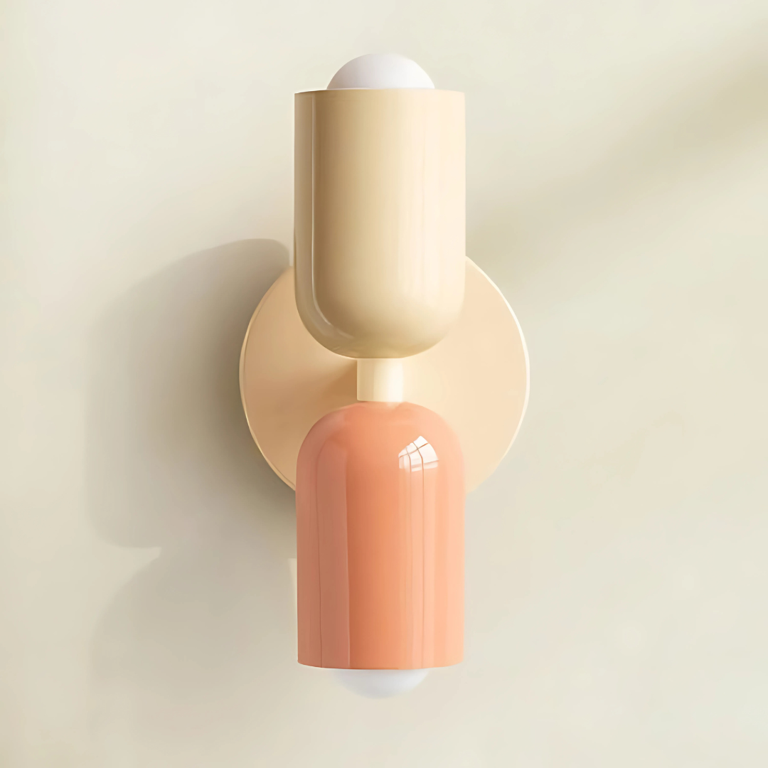 Modern Scandinavian Metal Wall Sconce
