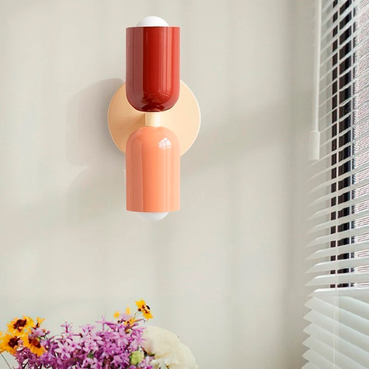 Modern Scandinavian Metal Wall Sconce