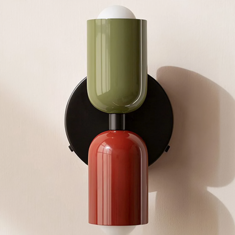 Modern Scandinavian Metal Wall Sconce
