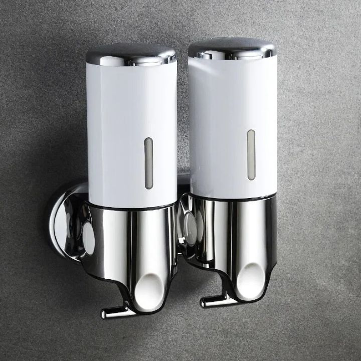Modern Stainless Steel Wall-Mounted Soap Dispenser