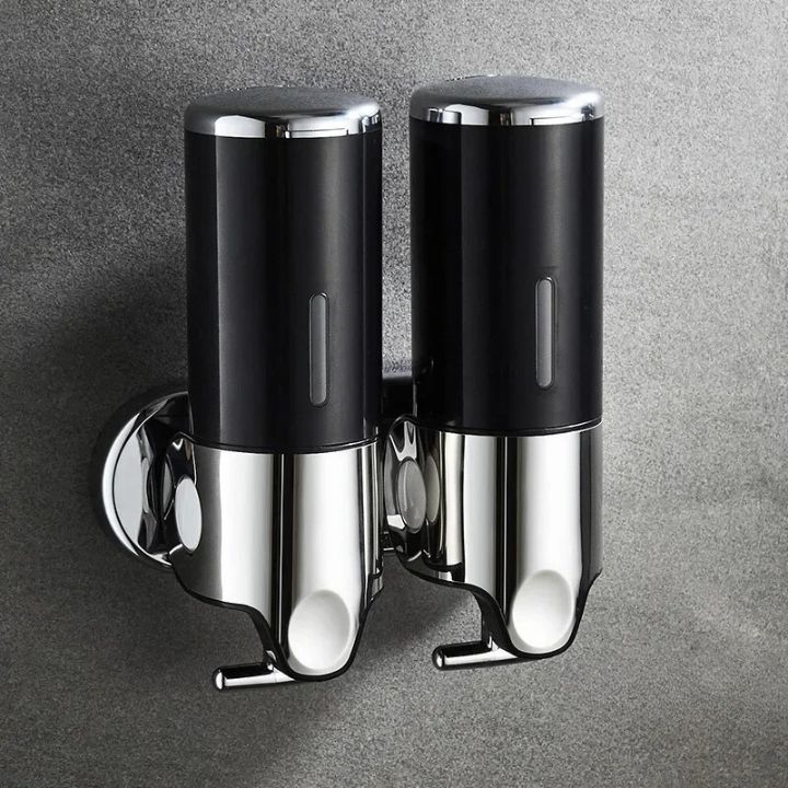 Modern Stainless Steel Wall-Mounted Soap Dispenser