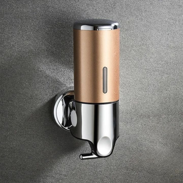 Modern Stainless Steel Wall-Mounted Soap Dispenser