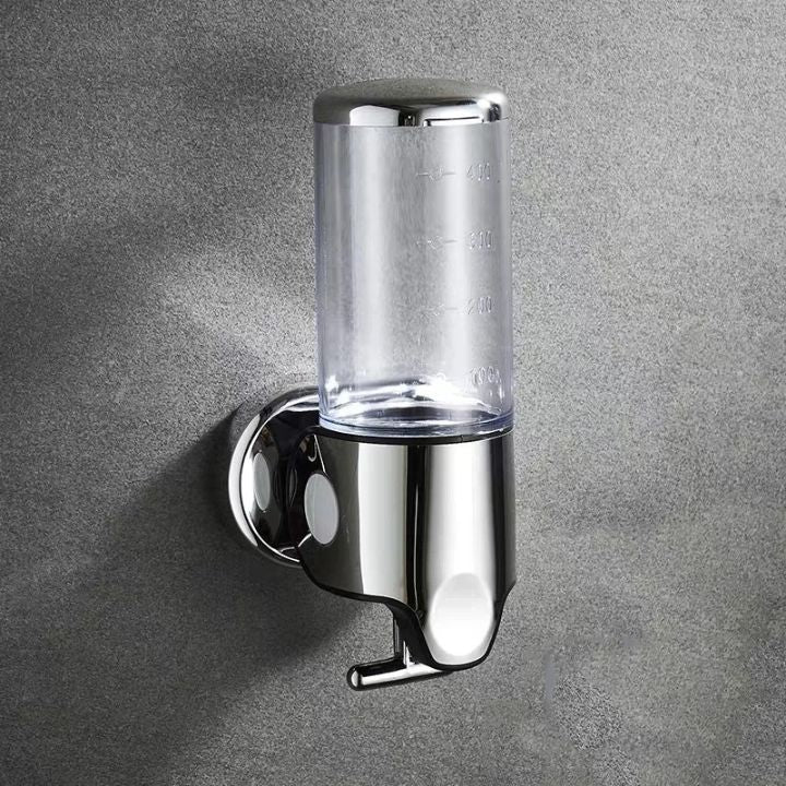 Modern Stainless Steel Wall-Mounted Soap Dispenser