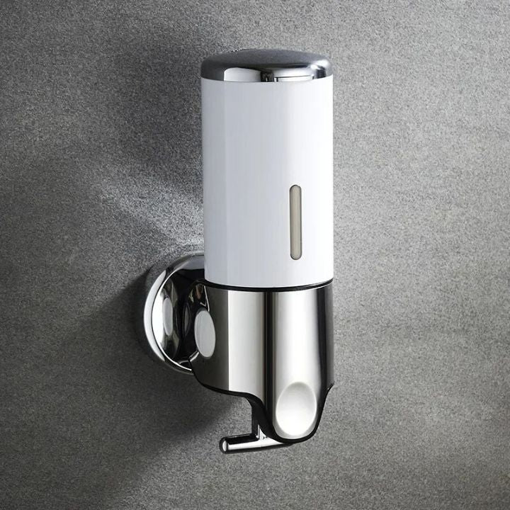 Modern Stainless Steel Wall-Mounted Soap Dispenser