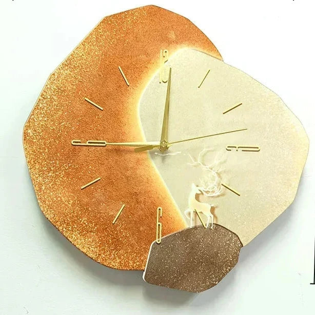 Modern Wall Clock with a Unique Design
