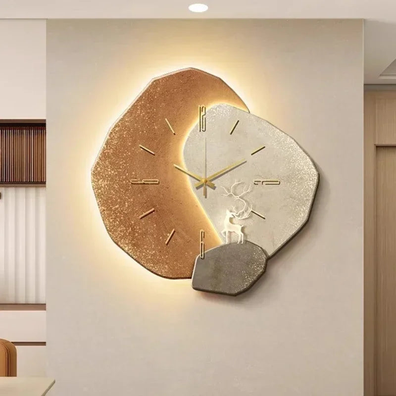Modern Wall Clock with a Unique Design