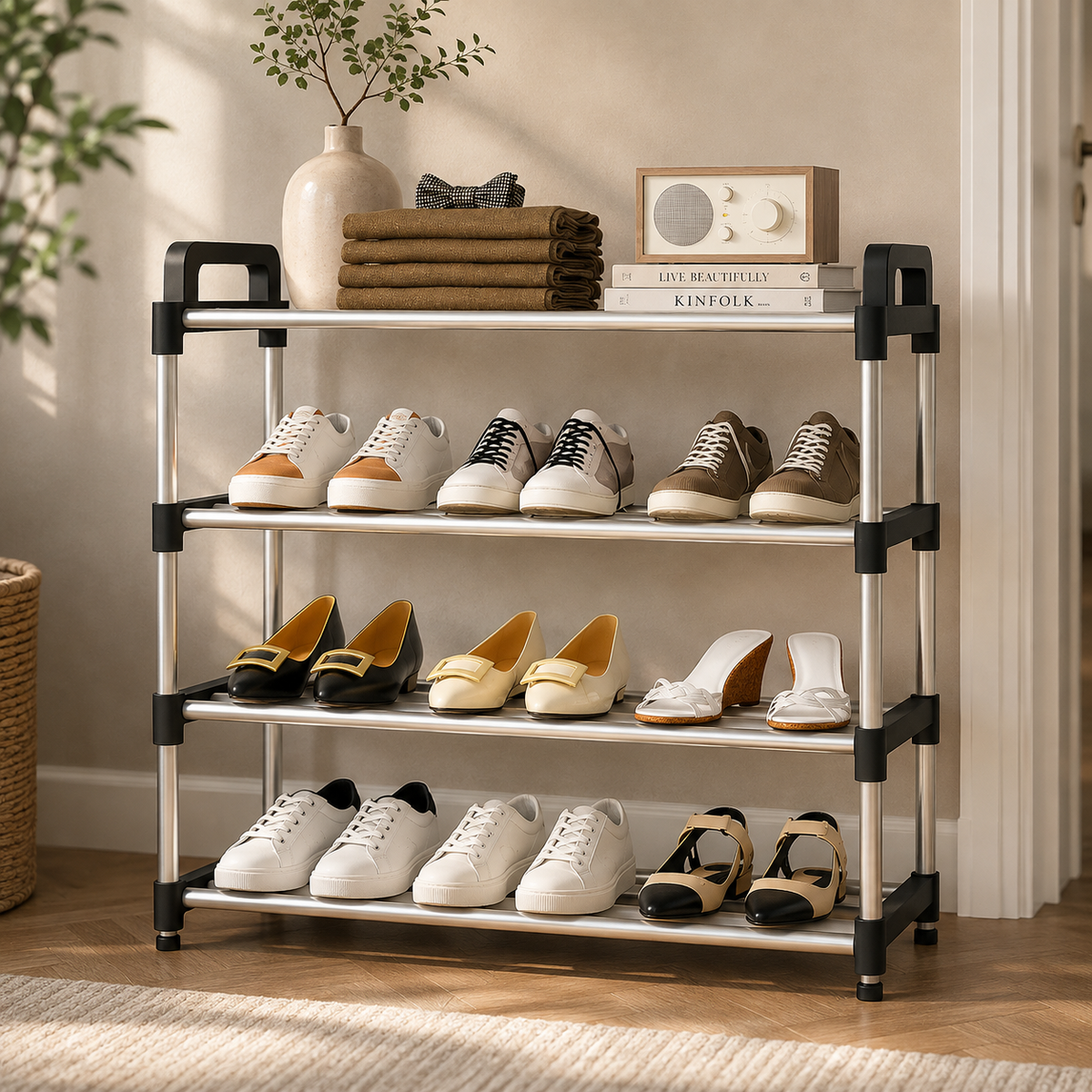 Modular Shoe Rack 3-6 Tiers