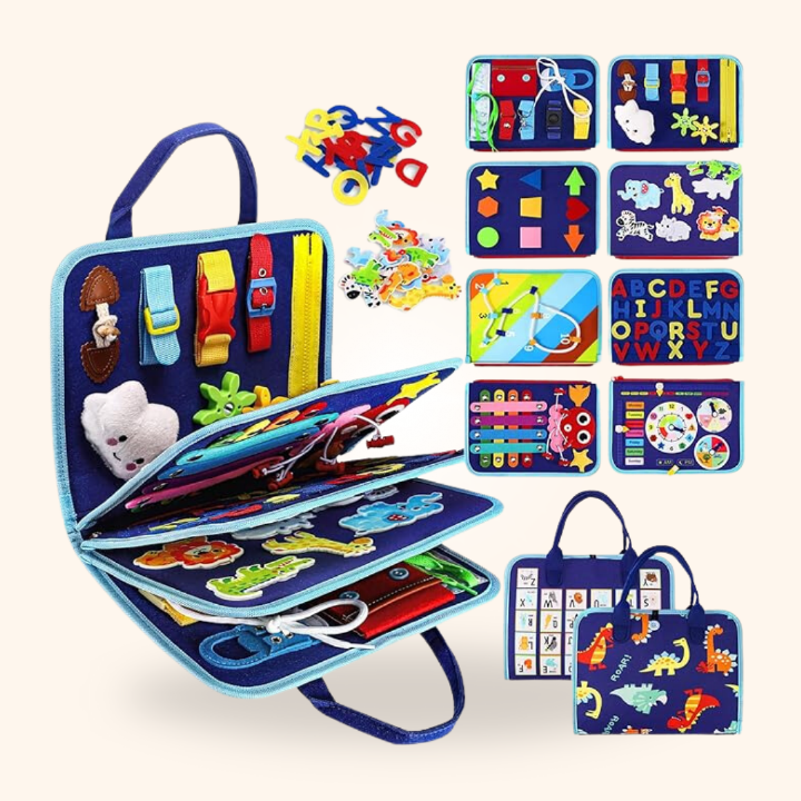Montessori Activity Board for Toddlers