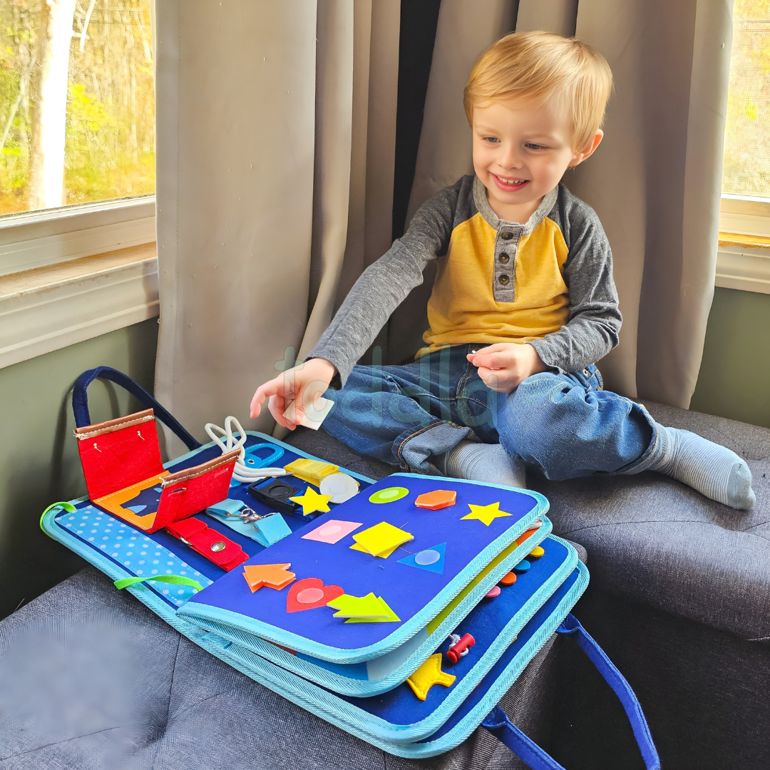 Montessori Activity Board for Toddlers