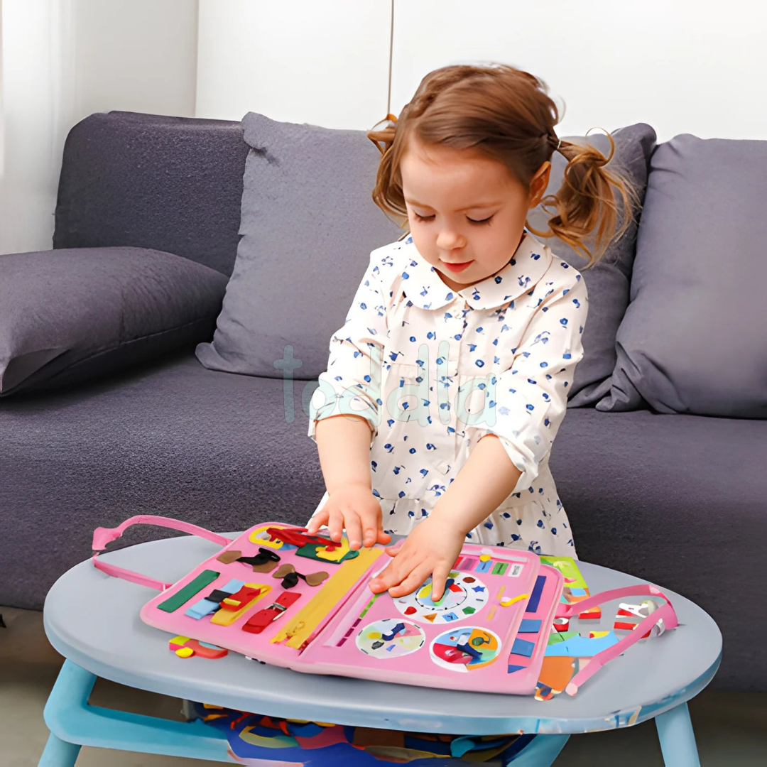 Montessori Activity Board for Toddlers