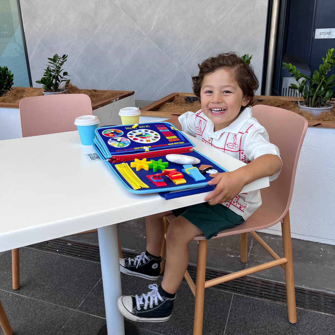 Montessori Activity Board for Toddlers