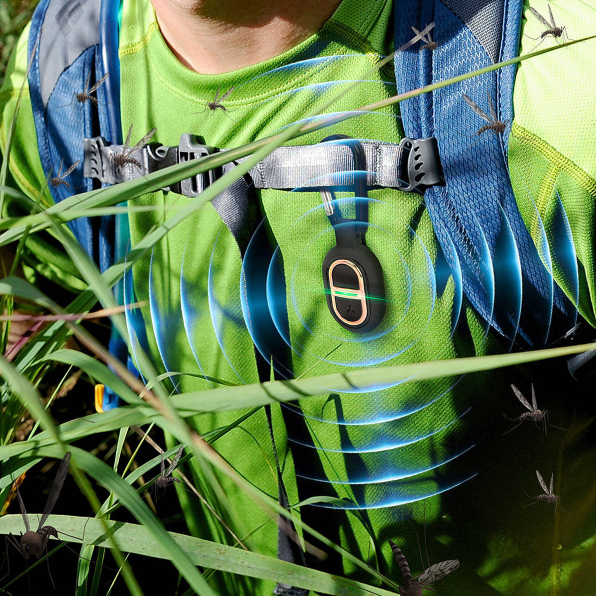 Mosquito Repellent Clip Pendant