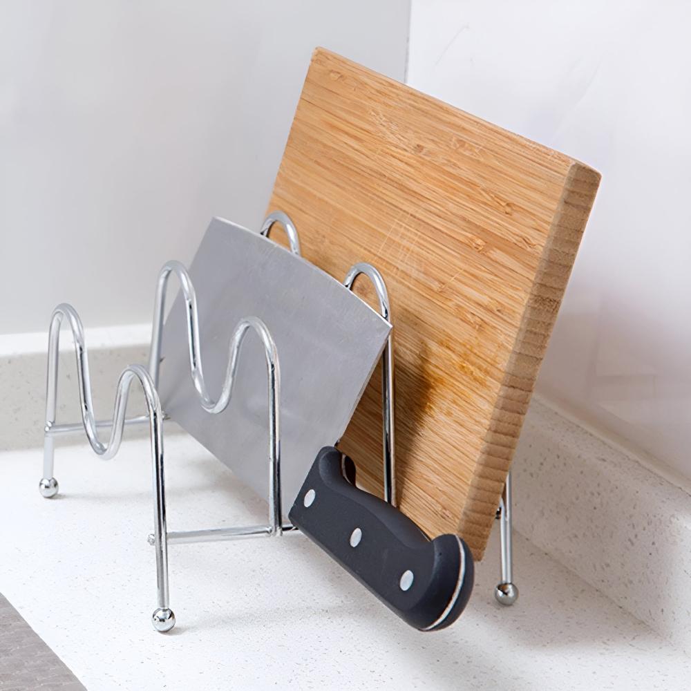 Multi-Tier Pot Lid Holder Rack