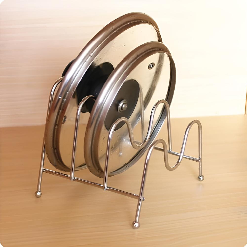 Multi-Tier Pot Lid Holder Rack