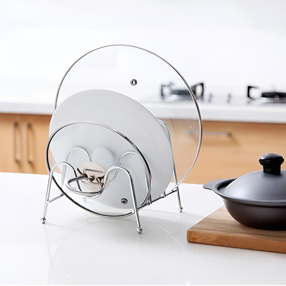 Multi-Tier Pot Lid Holder Rack