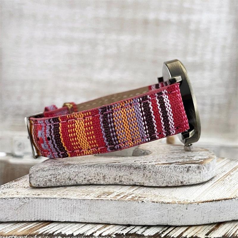 Multicolor Rainbow Pattern Watch