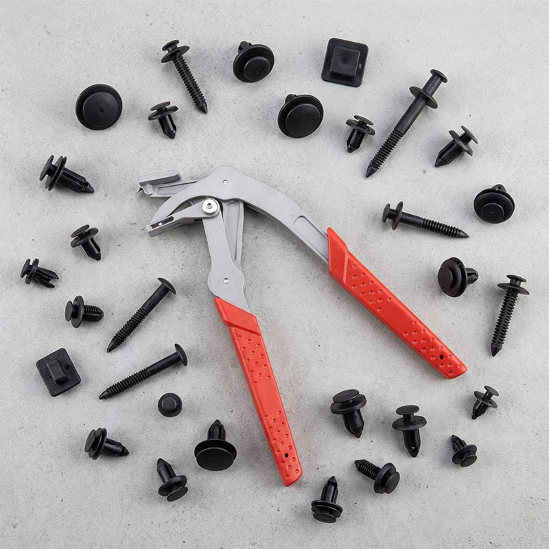 Multifunctional Heavy-Duty Automotive Clamp Removal Pliers