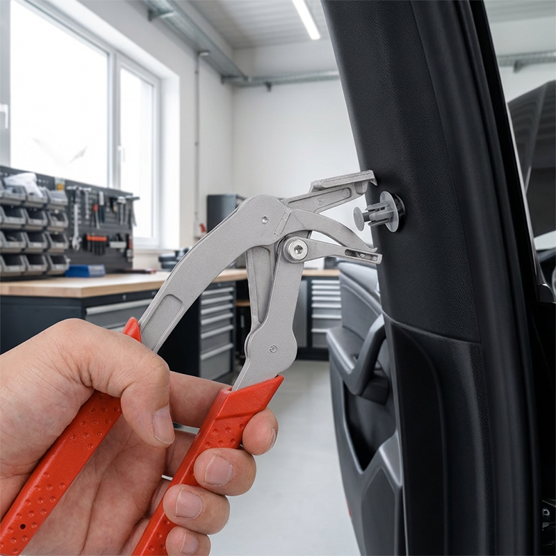 Multifunctional Heavy-Duty Automotive Clamp Removal Pliers