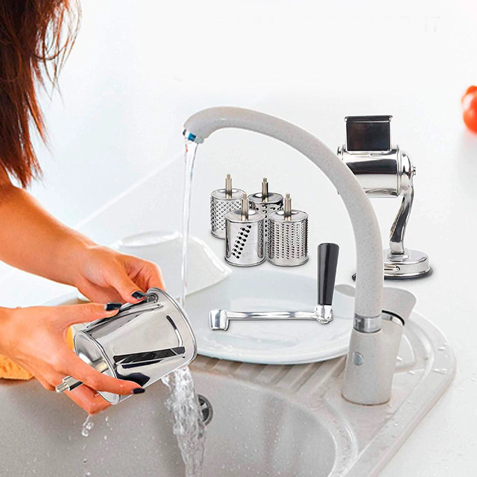 Multifunctional Kitchen Rotary Food Processor Slicer