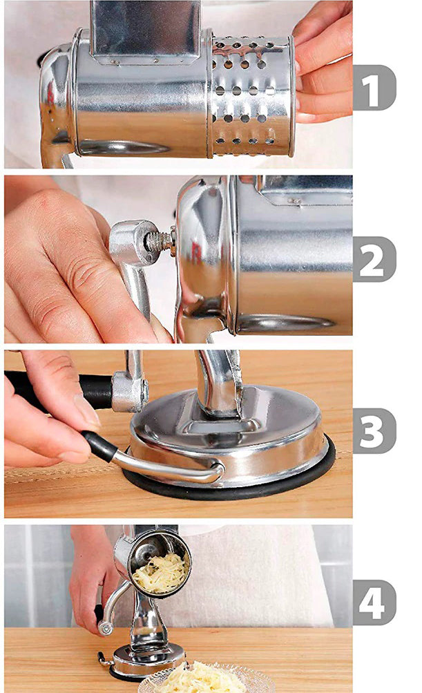 Multifunctional Kitchen Rotary Food Processor Slicer