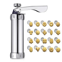 Multifunctional Stainless Steel Cookie Press for Perfect Results