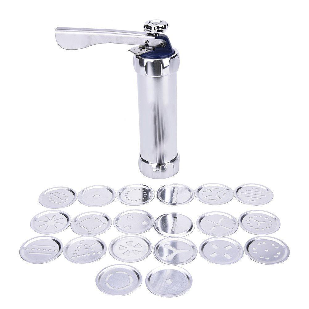 Multifunctional Stainless Steel Cookie Press for Perfect Results