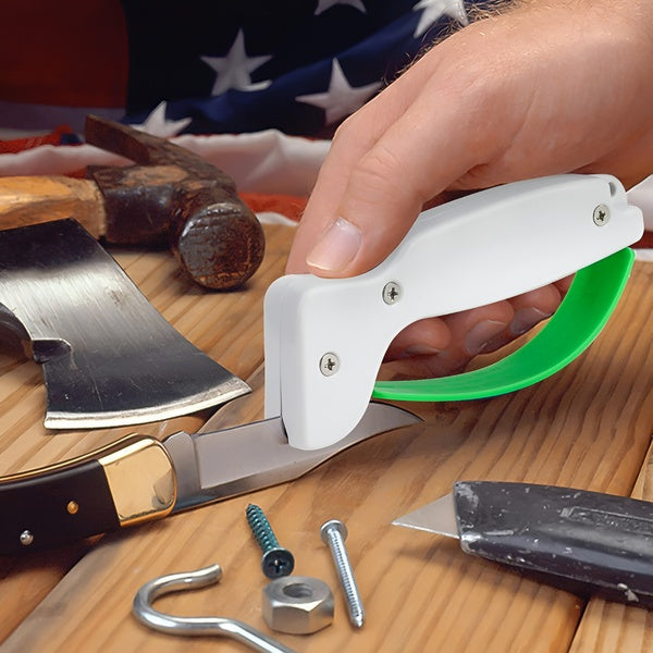 Multifunctional Universal Sharpener for Knives, Pruning Shears, and Garden Tools