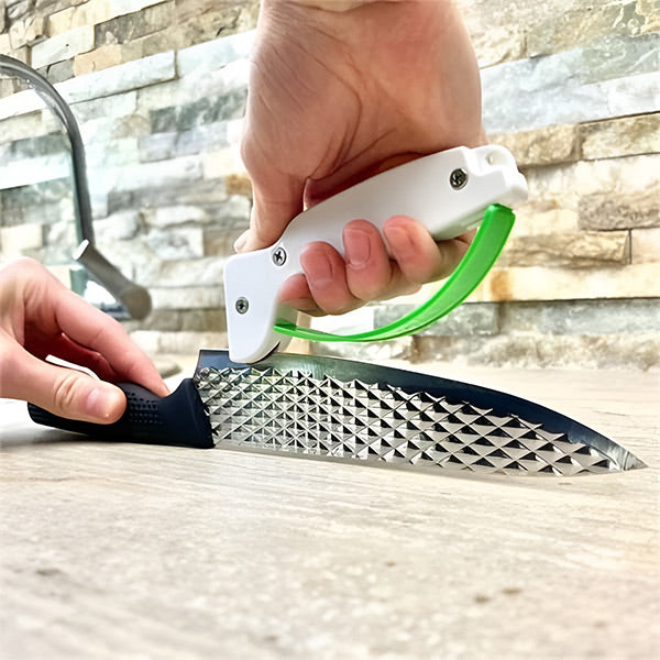 Multifunctional Universal Sharpener for Knives, Pruning Shears, and Garden Tools