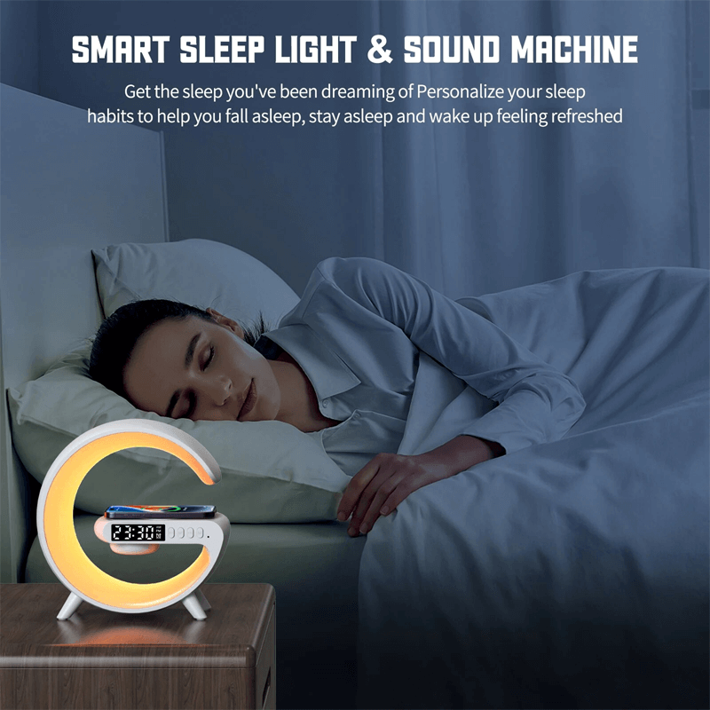 Multifunctional Wireless RGB Night Light Charging Pad
